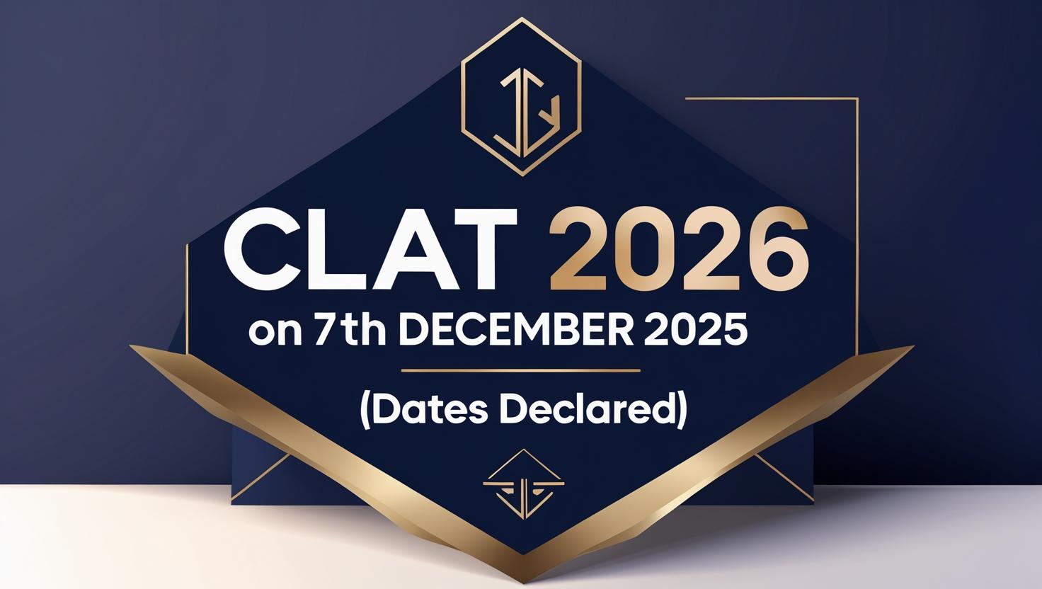 CLAT 2026 dates declared